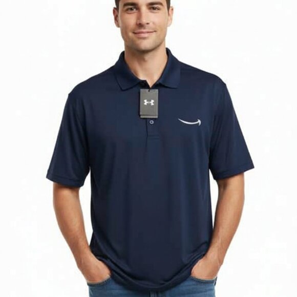 Under Armour Other - NWT Under Armour Men's 3XL Performance Corp Polo Shirt Navy Blue  4-Way Stretch